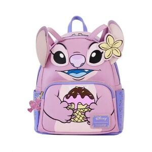 Loungefly‎ Disney Lilo and Stitch Angel Cupcake Mini Backpack Exclusive